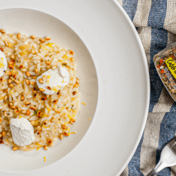 Risotto de limão siciliano